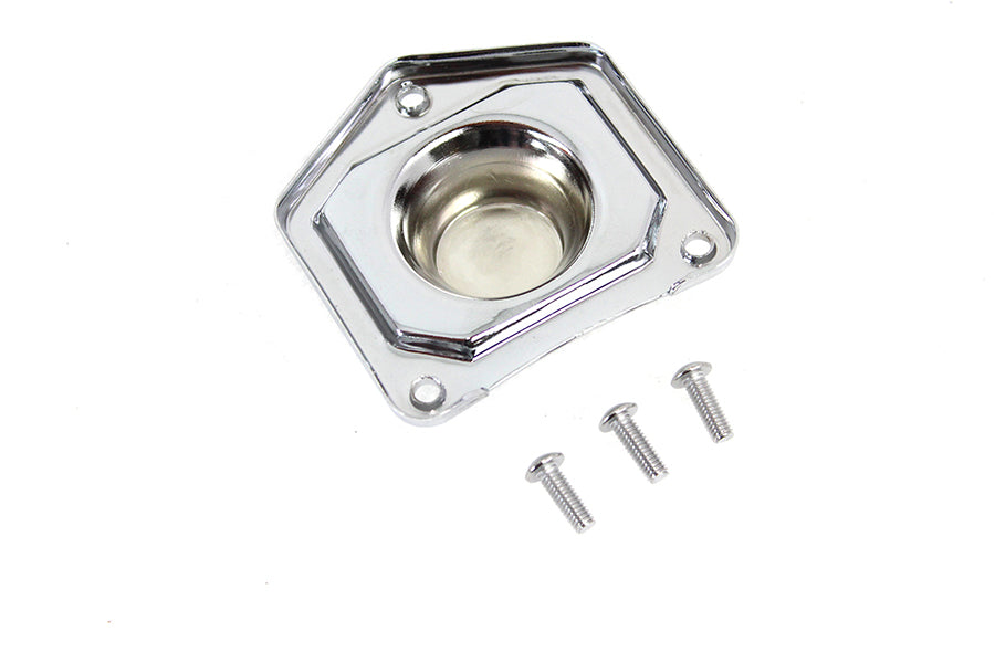 HARLEY Solenoid End Cover Chrome fits 1991-1999 FLST,   1991-1999 FXST,   1991-1999 FXD,