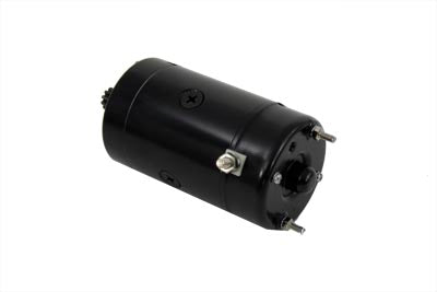 HARLEY Hitachi Anlasser, schwarz, passend für 1986-1988 FLST, 1984-1988 FXST, 1984-1988 FXR, 19
