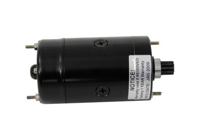 HARLEY Hitachi Anlasser, schwarz, passend für 1986-1988 FLST, 1984-1988 FXST, 1984-1988 FXR, 19