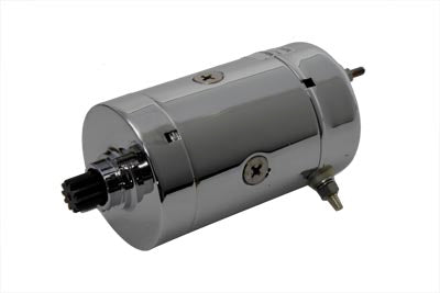 HARLEY Hitachi Chrom-Anlassermotor passend für 1986-1988 FLST, 1984-1988 FXST, 1984-1988 FXR, 1
