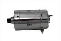 HARLEY Hitachi Chrom-Anlassermotor passend für 1986-1988 FLST, 1984-1988 FXST, 1984-1988 FXR, 1
