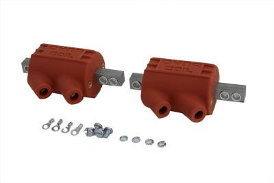 HARLEY Dyna 6 Volt 1-1/2 Ohm Doppelfunkenzündspule Passend für 0- Speziell, Anwendung für Doppelstecker-Köpfe
