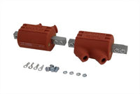 HARLEY Dyna 6 Volt 1-1/2 Ohm Doppelfunkenzündspule Passend für 0- Speziell, Anwendung für Doppelstecker-Köpfe