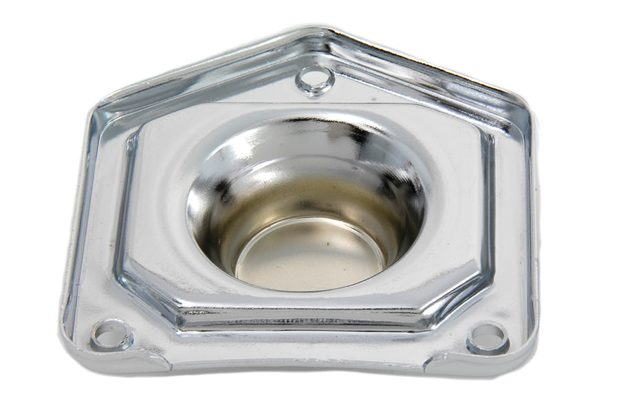 HARLEY Chrom Starter Solenoidplatte Passend für 1991-2017 FXST, 1991-2017 FLST, 1990-2017 FXD, 1994-