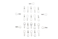 HARLEY Ringkabelschuh #6 Öse 16-22 Gauge Passend für 0- Alle, Modelle