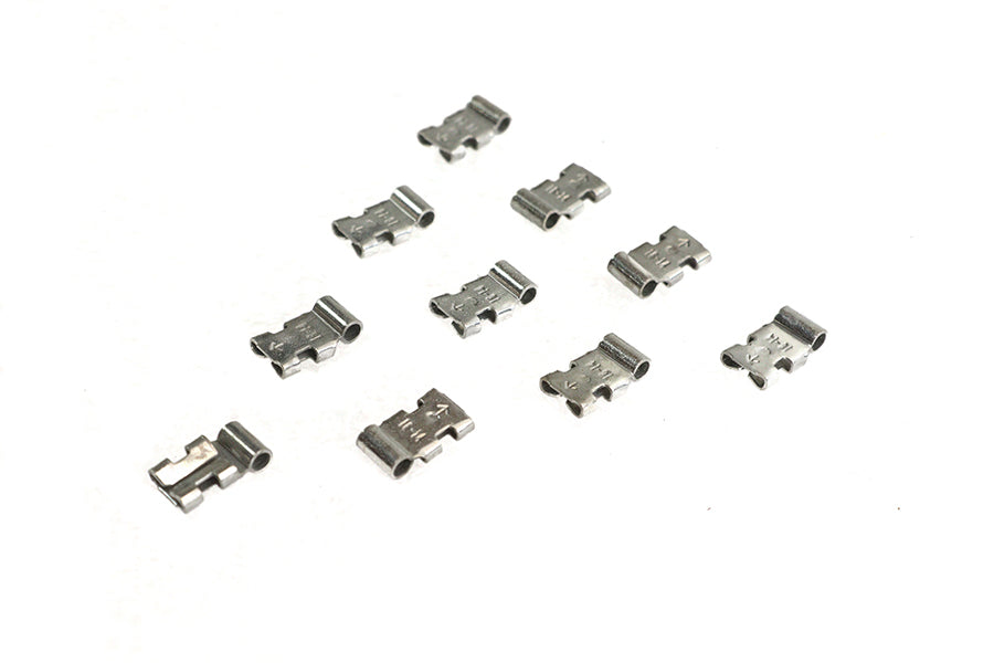 HARLEY Flag Wiring Terminal 1/4 Zoll rechtwinklige Flachsteckhülse Passend für 0- Alle, Modelle