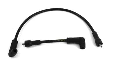 HARLEY Accel schwarzes 8,8 mm Zündkerzenkabel-Set, passend für 1984-1990 FXST, 1985-1986 FX, 1991-1999 FXD,