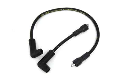 HARLEY Accel Black 8.8mm Zündkabelsatz passend für 1971-1978 XL, Frühe 1978 1971-1978 XLH, Frühe 1978