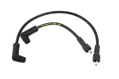 HARLEY Accel Schwarz 8,8 mm Zündkabelsatz Passend für 1980-1984 FLT, 1980-1984 FLHT, 1980-1984 FLHTC