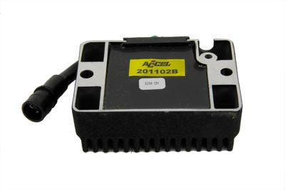 HARLEY Accel Black Regler Passend für 1977-1981 XLS, 1977-1981 XL, 1977-1981 XLH, 1977-1981 XLCH,