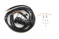 HARLEY schwarzes 48-Zoll-Lenkerschalter-Kit passend für 1982-1984 FL, 1982-1984 FX, 1982-1994 FXR, 1982