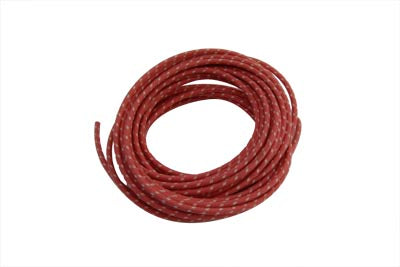 HARLEY Red 25' Cloth Covered Wire fits 0-  All, models
