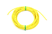 HARLEY Yellow 25' Cloth Covered Wire fits 0-  All,