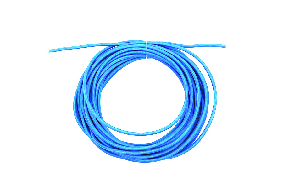 HARLEY Reines Blau 25' Geflochtenes Kabel Passt 0-  Zoll, Anwendung