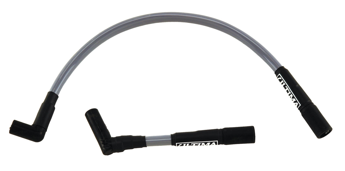 HARLEY Ultima 8mm Hochleistungs-Zündleitungssatz Grau Passend für 1999-2017 FXST, 1999-2017 FLST,