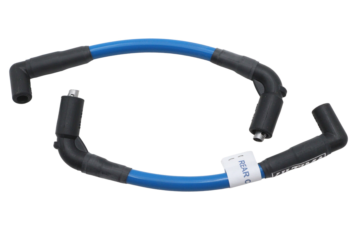 HARLEY Ultima 8mm Universal Spark Plug Wires Blue Fits Custom 0- , Application