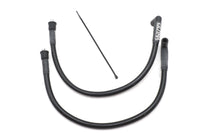 HARLEY Ultima 8mm FLH Zündkerzenkabel-Set Schwarz Passend für 1985-1998 FLH,