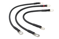 HARLEY Ultima Premium Batteriekabel-Set Schwarz, passend für 1965–1979 FLH, 1965–1979 FLT,