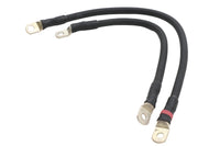 HARLEY Ultima Premium Batteriekabelsatz schwarz passend für 1989-2001 FLST, 1989-2001 FXST,