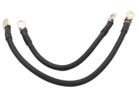HARLEY Ultima Premium Batteriekabelsatz schwarz passend für 1989-2017 FXR,