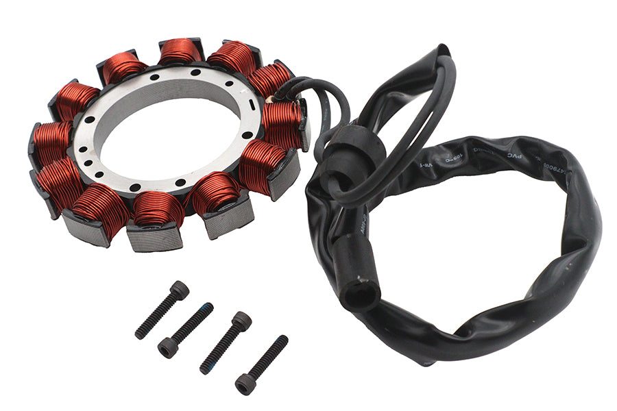 HARLEY Lichtmaschinen-Stator ungeformt 22 Ampere, passend für XL-Modelle von 1990–2006,