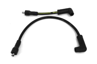 HARLEY Accel schwarzes 8,8 mm Zündkerzenkabel-Set, passend für 1991-1999 FXST, 1991-1999 FLST,