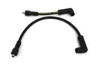 HARLEY Accel schwarzes 8,8 mm Zündkerzenkabel-Set, passend für 1991-1999 FXST, 1991-1999 FLST,