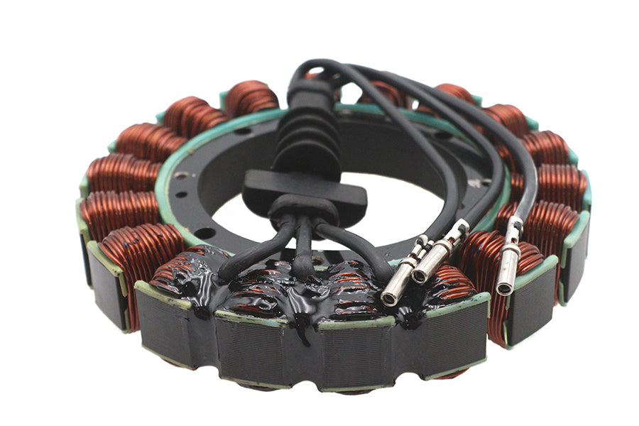 HARLEY Lichtmaschinen-Stator, unvergossen, 38 Ampere, passend für 2001–2006 FXST, 2004–2006 FXD, 2001–2006 FLST,
