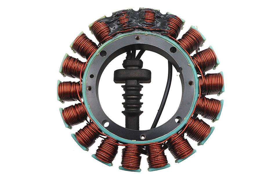 HARLEY Lichtmaschinen-Stator, unvergossen, 38 Ampere, passend für 2001–2006 FXST, 2004–2006 FXD, 2001–2006 FLST,