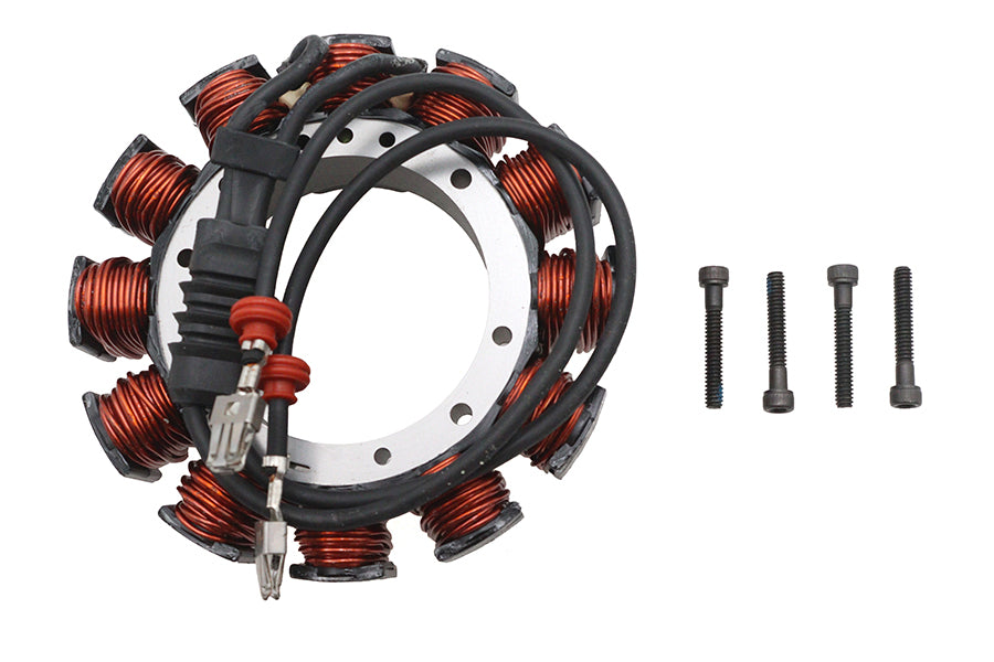 HARLEY Ungeformter Lichtmaschinenstator 38 Ampere Passend für 1997-1998 FLT, mit EFI oder Vergaser