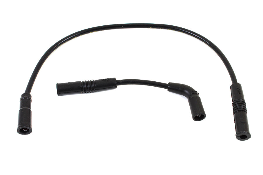 HARLEY Accel 8mm S/S Spiral Core Zündkabelsatz Schwarz Passend für 2007-UP XL,