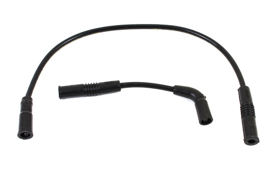 HARLEY Accel 8mm S/S Spiral Core Zündkabelsatz Schwarz Passend für 2007-UP XL,
