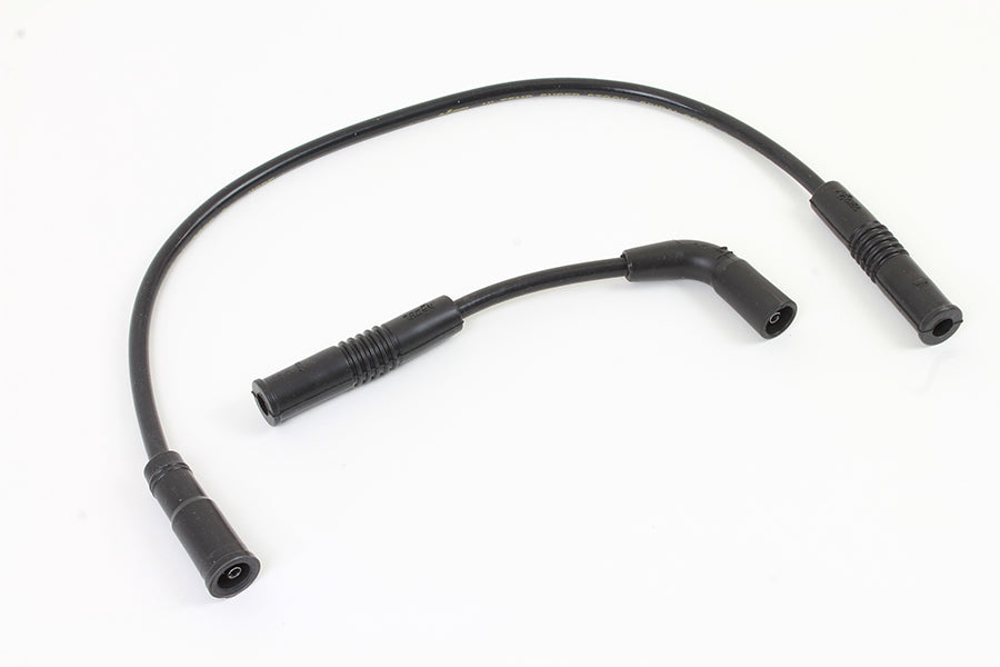HARLEY Accel 8mm S/S Spiral Core Zündkabelsatz Schwarz Passend für 2007-UP XL,
