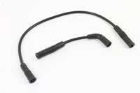 HARLEY Accel 8mm S/S Spiral Core Zündkabelsatz Schwarz Passend für 2007-UP XL,