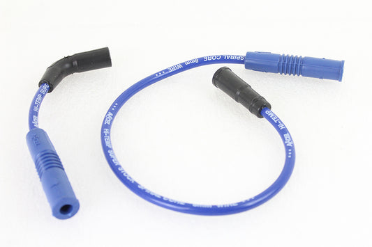 HARLEY Accel 8mm S/S Spiral Core Zündkabelsatz Blau Passend für 2007-UP XL,
