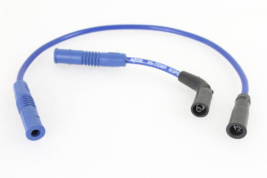 HARLEY Accel 8mm S/S Spiral Core Zündkabelsatz Blau Passend für 2007-UP XL,