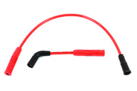 HARLEY Accel 8mm S/S Spiral Core Zündkabelsatz Rot Passend für 2007-UP XL,