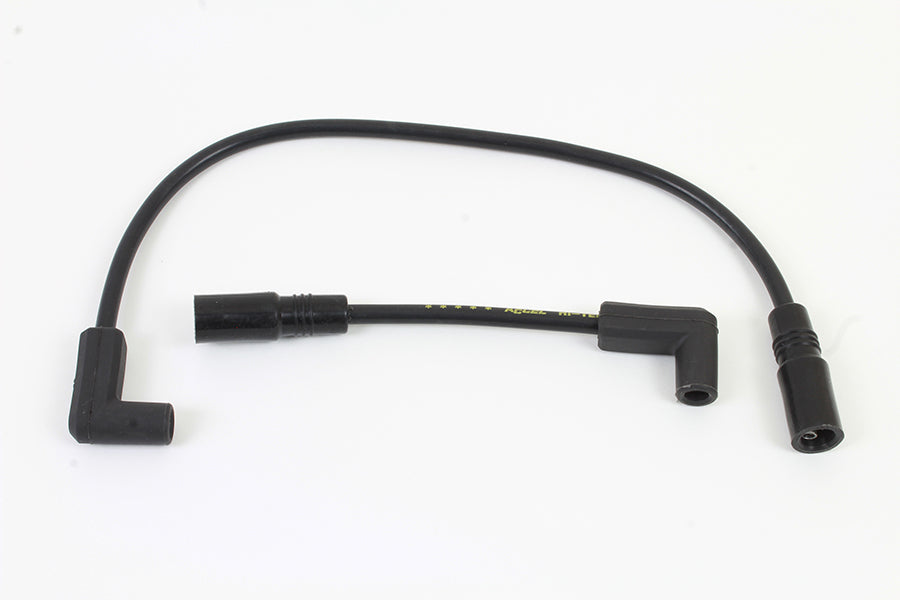 HARLEY Accel 8mm S/S Spiral Core Zündkabelsatz Schwarz Passend für 2000-2017 FXST, 2000-2017 FLST,