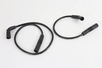 HARLEY Accel 8mm S/S Spiral Core Zündkabelsatz Schwarz Passend für 2009-2016 FLT,