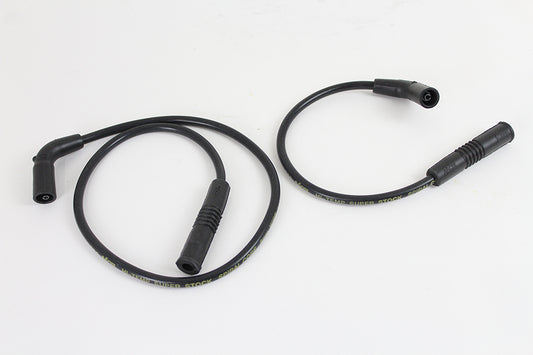 HARLEY Accel 8mm S/S Spiral Core Zündkabelsatz Schwarz Passend für 2009-2016 FLT,