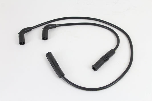 HARLEY Accel 8mm S/S Spiral Core Zündkabelsatz Schwarz Passend für 2009-2016 FLT,