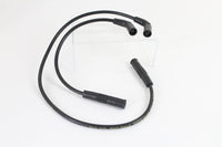 HARLEY Accel 8mm S/S Spiral Core Zündkabelsatz Schwarz Passend für 2009-2016 FLT,