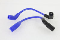 HARLEY Accel 8mm S/S Spiral Core Zündkabelsatz Blau Passend für 2018-UP FXST,