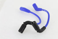 HARLEY Accel 8mm S/S Spiral Core Zündkabelsatz Blau Passend für 2018-UP FXST,