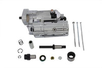 HARLEY Chrom-Starter-Kit 2.4kW mit Welle passend für 1989-2006 FXST, 1989-2006 FLST, 1989-2006 FLT,