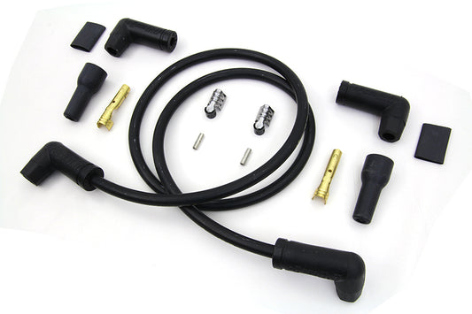 HARLEY Accel Black 8.8mm Spark Plug Wire Kit Fits 0-  Custom, application