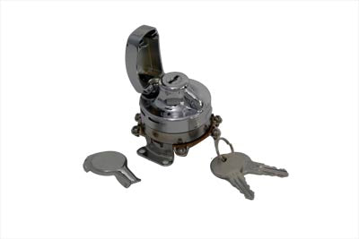 HARLEY Elektronischer Zündschalter aus Edelstahl Passend für 1973-1984 FL, 1984-1995 FXST, 1986-1995 F