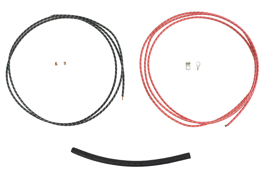 HARLEY Rücklichtverkabelung Baumwollgeflecht Passend für 1939-1940 EL,   1941-1946 FL,   1937-1946 UL,   1939-194
