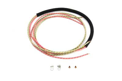 HARLEY Rücklichtkabel Baumwollummantelt Passend für 1948-1969 FL,