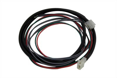 HARLEY PVC-ummantelte Rücklichtverkabelung Passend für 1978-1984 FX, 1978-1984 FXE, 1978-1978 XL, 1978-1978